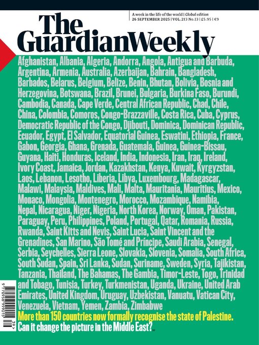 Title details for Guardian Weekly by Guardian News & Media Limited - Available